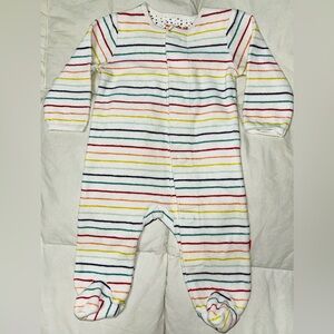 Magnetic Me striped sleeper sz 0-3 months EUC smoke free home